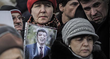Акции в память о Борисе Немцове в российских городах