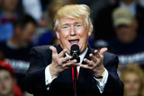 Россияне стали хуже относиться к Трампу после удара США по Сирии