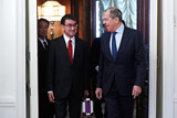 Лавров объявил о начале переговоров по мирному договору с Японией