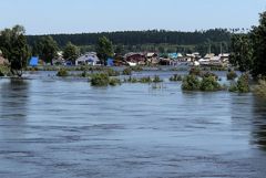 Около полусотни домов в Тулуне остаются подтопленными