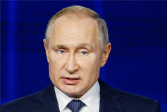 Путин заявил о "трудно реализуемых" запросах Киева на переговорах по газу